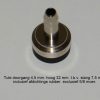 Tule doorgang 4,5mm hoog 32 mm t.b.v. slang 7,5mm